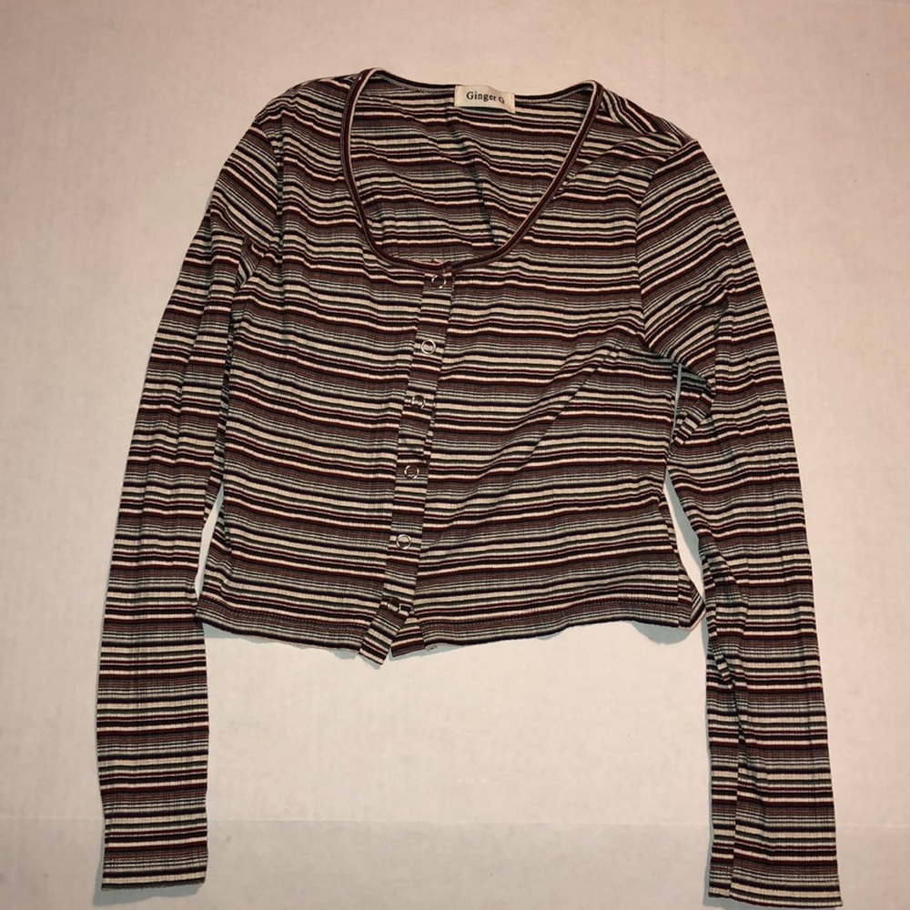 Long sleeve crop Top
